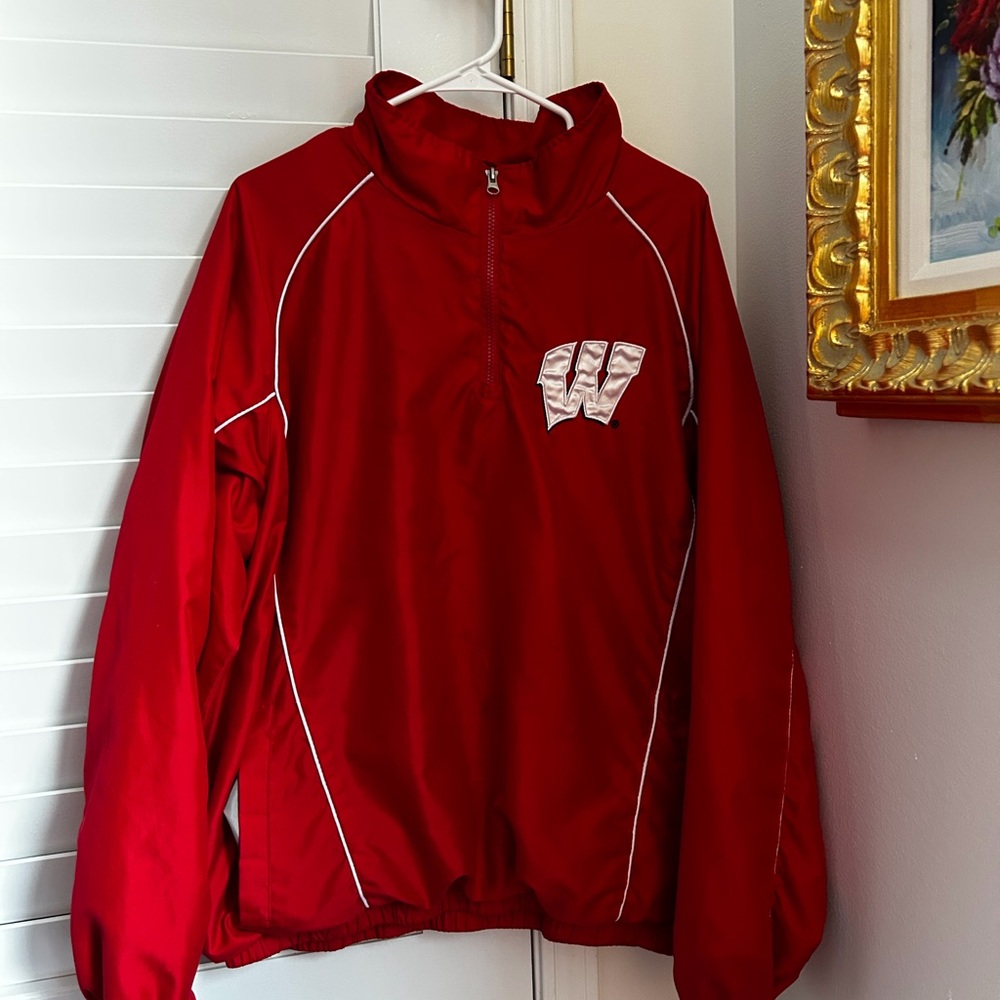 Wisconsin Badgers Quarter-Zip Jacket